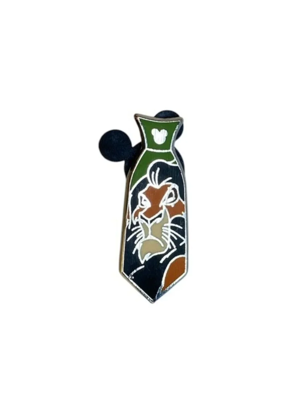 Lion King Scar Villain Tie Collection Individual Disney Park Trading Pin New